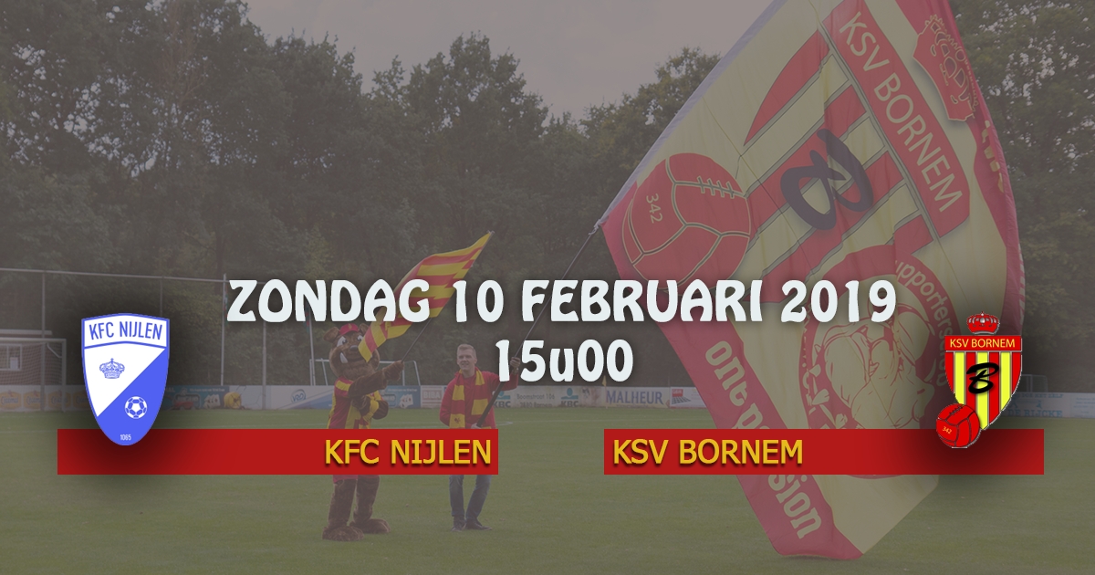 Voorbeschouwing KFC Nijlen - KSV Bornem