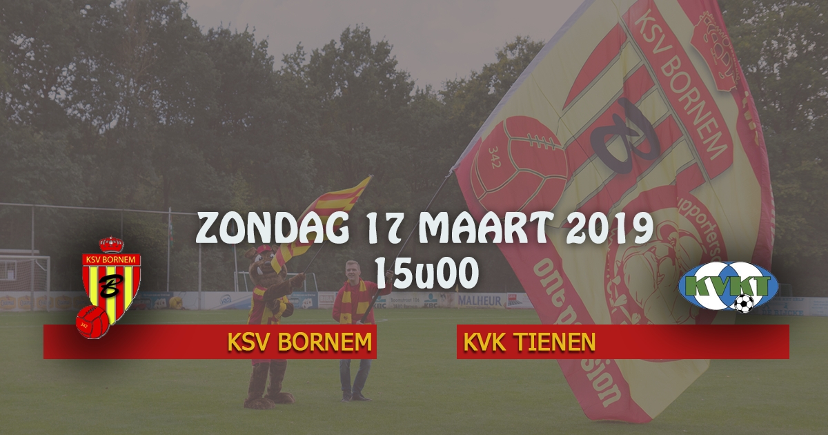 Voorbeschouwing KSV Bornem - KVK Tienen