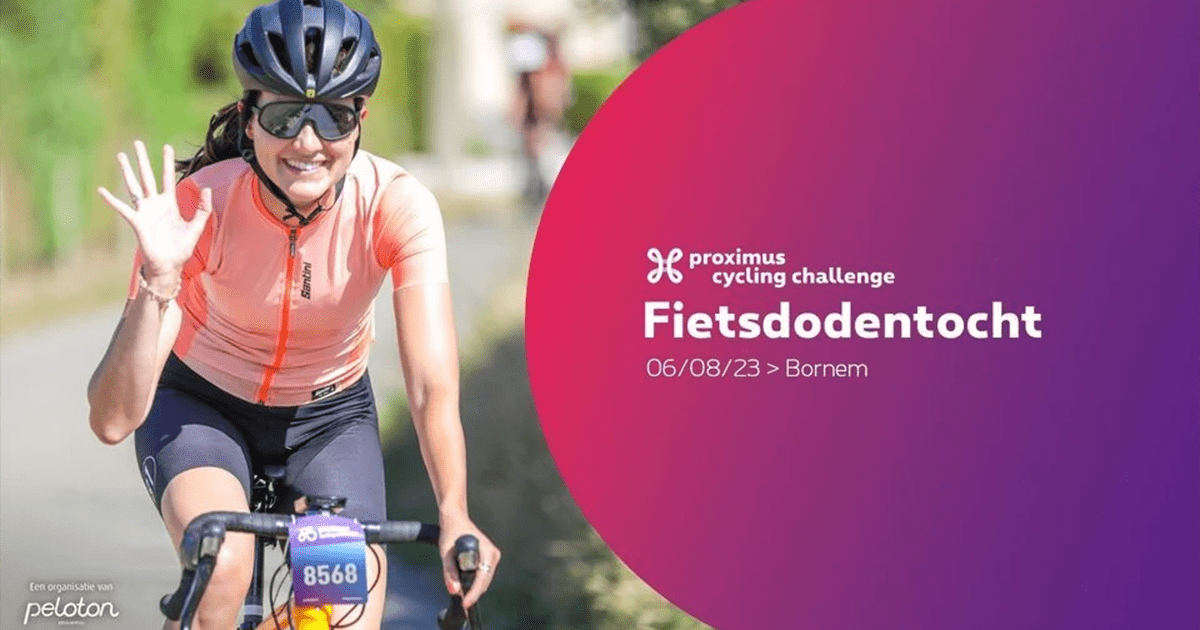 Fietsdodentocht zondag 6 augustus 2023